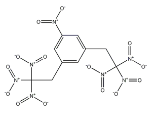 1-Nitro-3,5-bis(2,2,2-trinitroethyl)-benzene